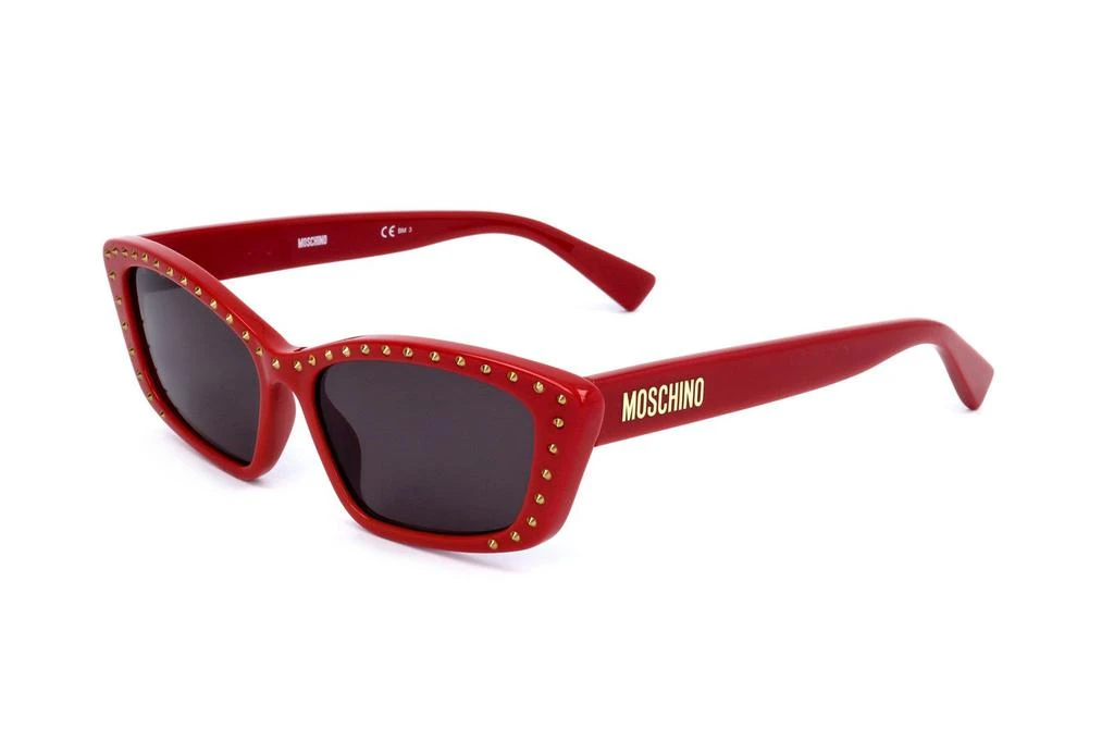 商品Moschino|Moschino Eyewear Cat-Eye Frame Studded Sunglasses,价格¥872,第2张图片详细描述