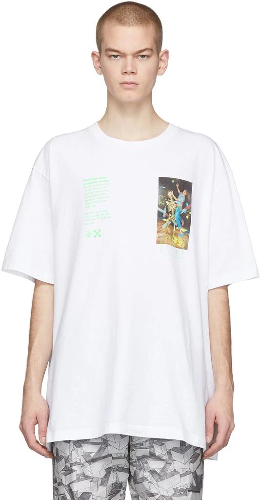 商品Off-White|White Pascal Painting Over T-Shirt,价格¥1263,第1张图片