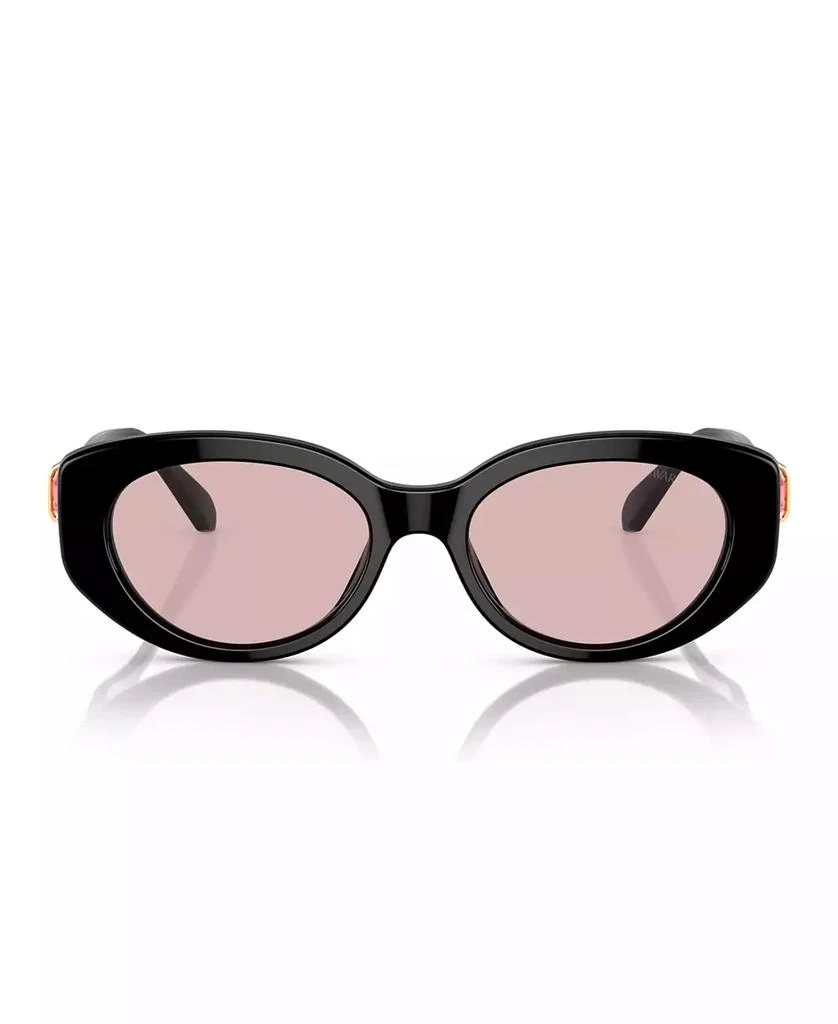 商品Swarovski|Women's Low Bridge Fit Sunglasses SK6002F,价格¥1463,第2张图片详细描述
