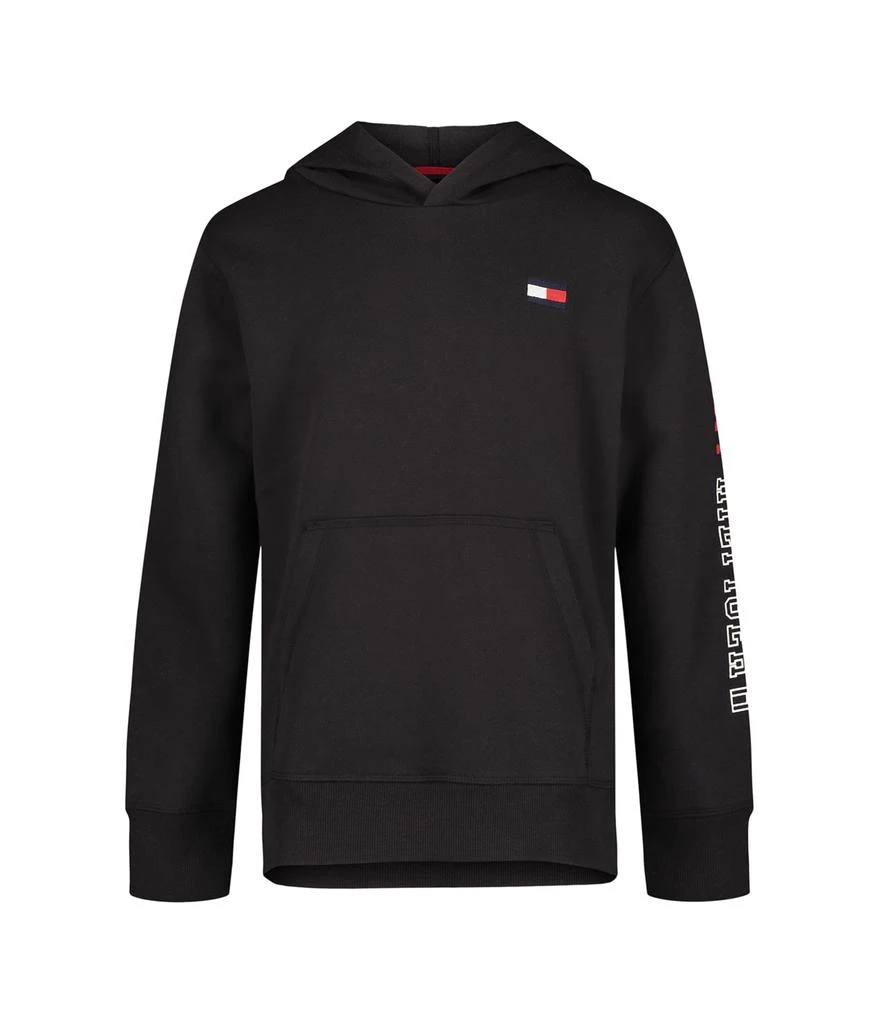 商品Tommy Hilfiger|Split Logo Pullover Hoodie (Little Kid),价格¥101,第1张图片