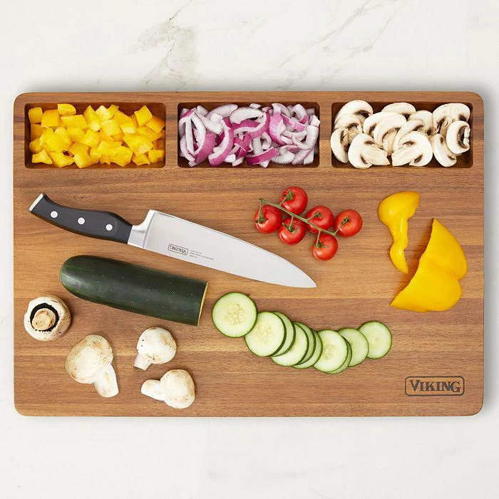 商品Viking|Acacia 20" Butcher Block Prep/Serving Board,价格¥598,第2张图片详细描述