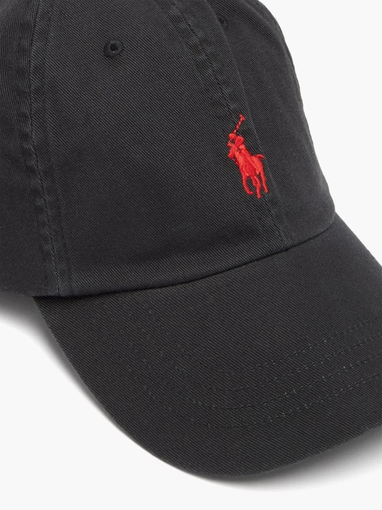 商品Ralph Lauren|Logo-embroidered canvas baseball cap,价格¥419,第4张图片详细描述