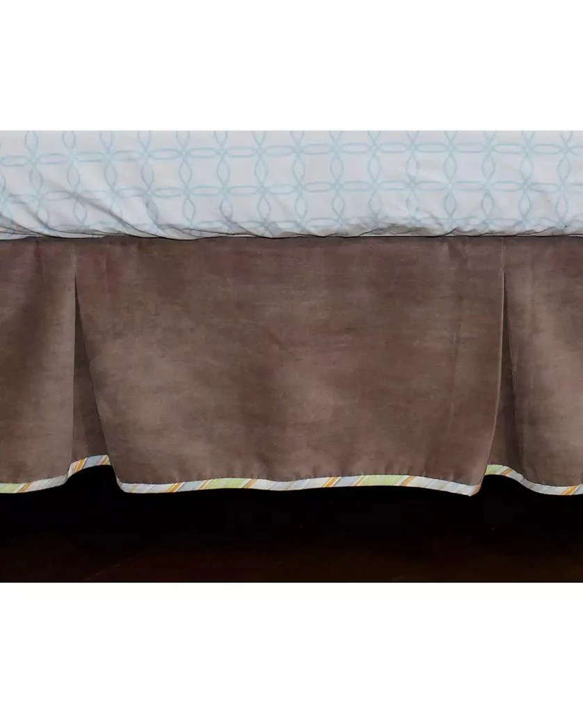 商品3 Stories Trading|Nurture Cocoa Velour Dust Ruffle,价格¥120,第1张图片