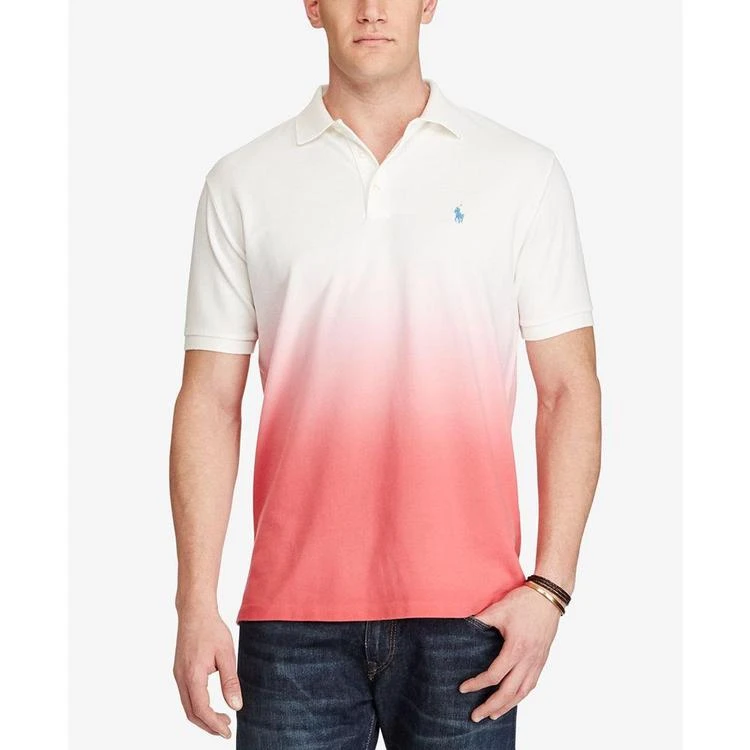商品Ralph Lauren|Men's Big & Tall Ombre Classic-Fit Mesh Polo,价格¥300,第5张图片详细描述