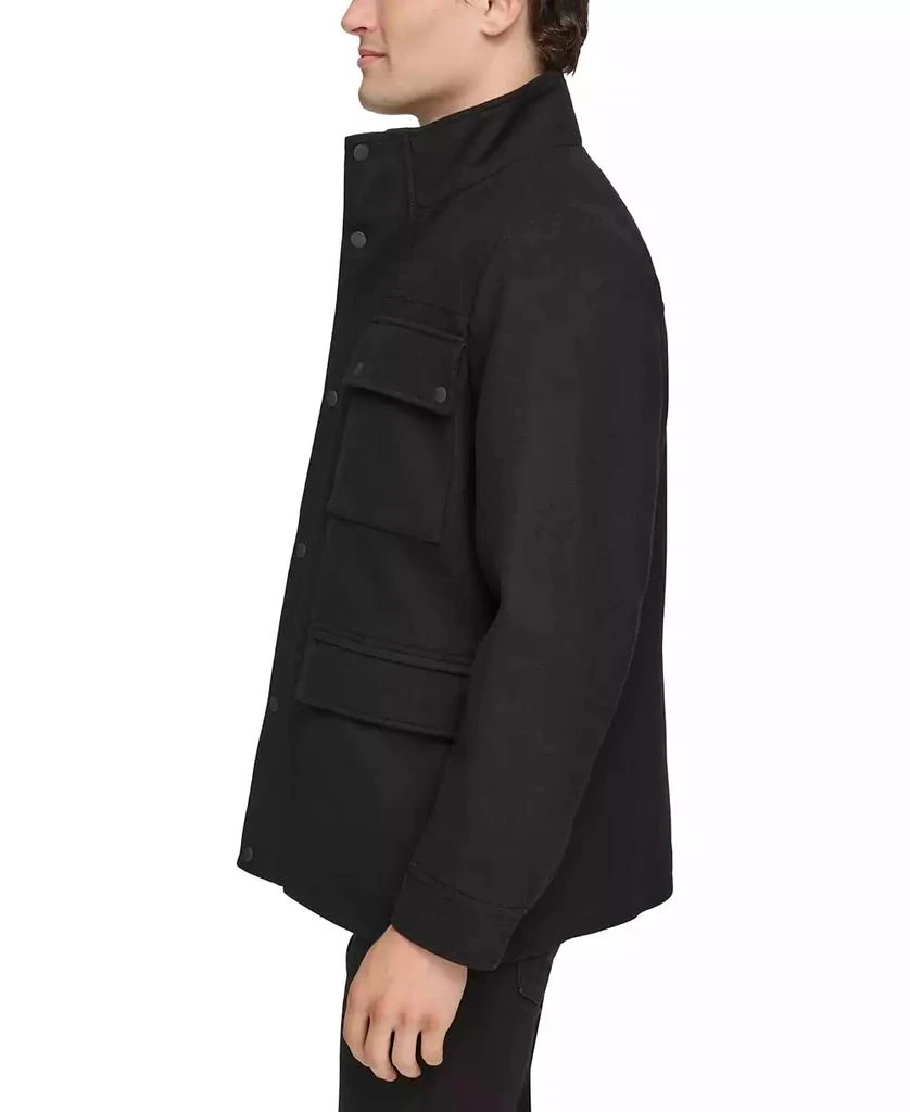 商品GUESS|Men's Water-Repellent Jacket with Zip-Out Quilted Puffer Bib,价格¥663,第3张图片详细描述