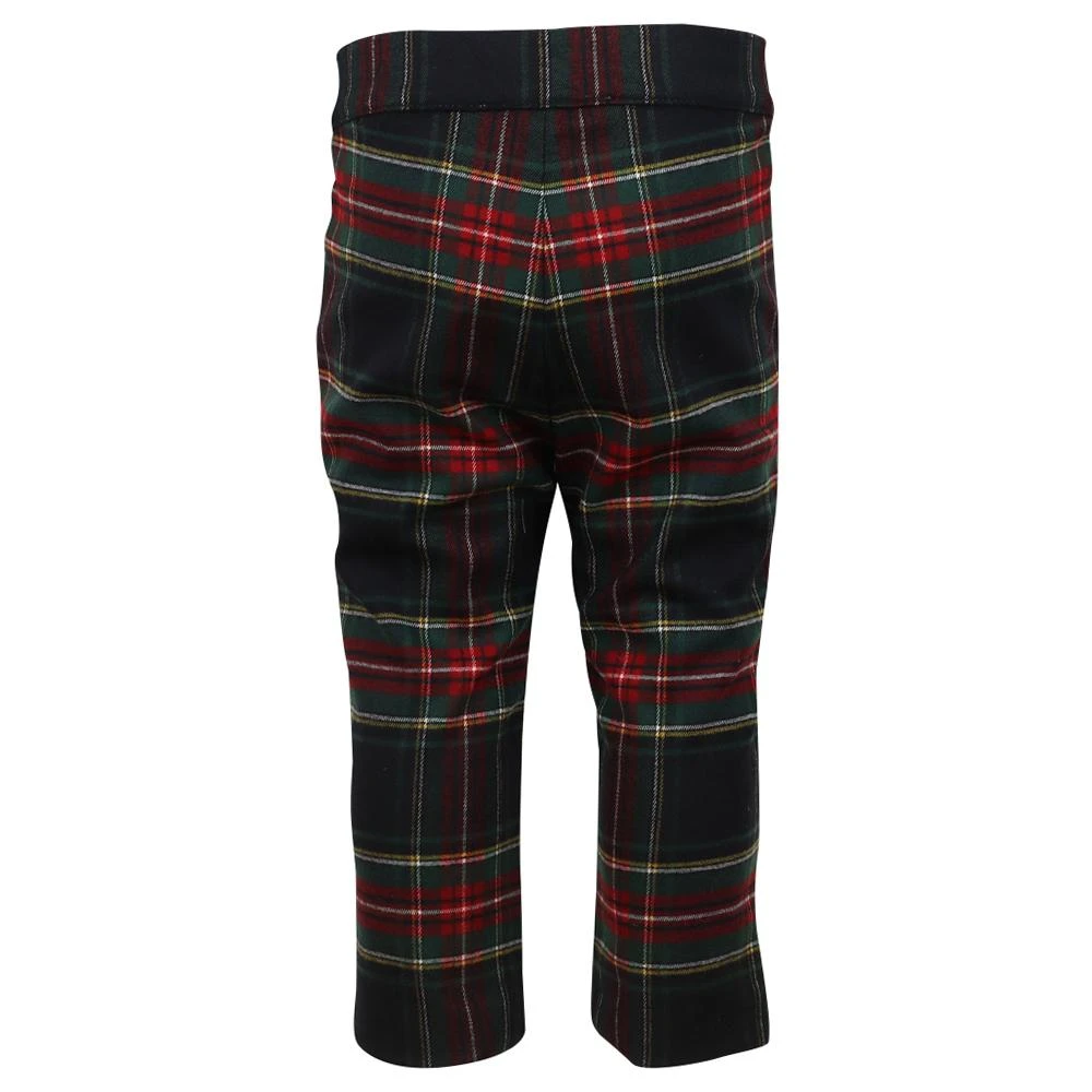 商品Patachou|White & Tartan Polo Shirt & Trousers Set,价格¥328,第5张图片详细描述