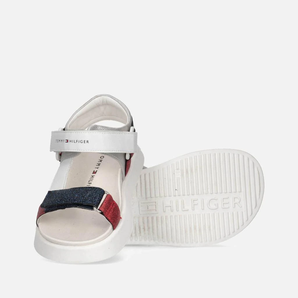 商品Tommy Hilfiger|Tommy Hilfiger Logo-Printed Faux Leather Sandals,价格¥207,第4张图片详细描述