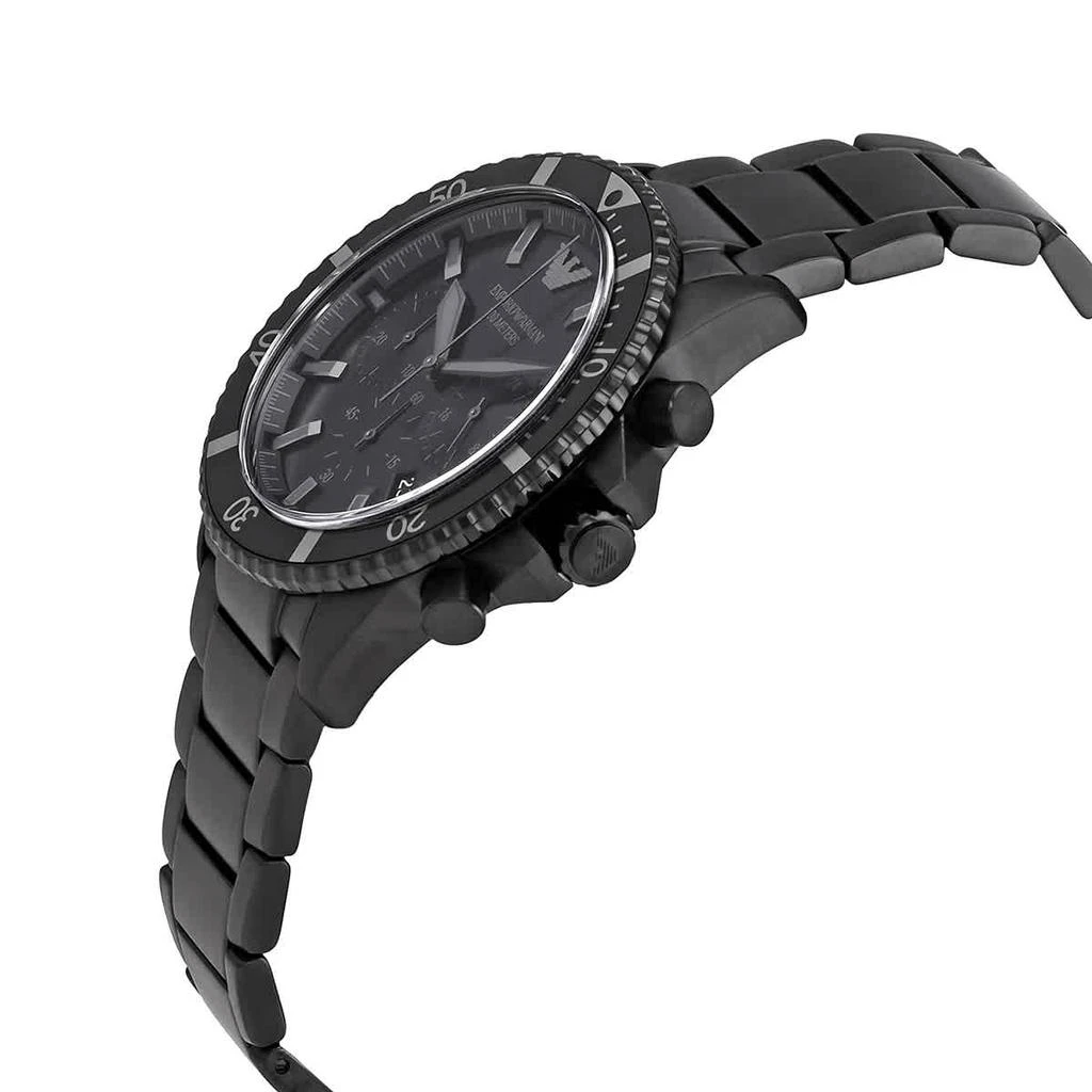 商品Emporio Armani|Emporio Armani Diver Chronograph Quartz Black Dial Mens Watch AR11363,价格¥1409,第2张图片详细描述