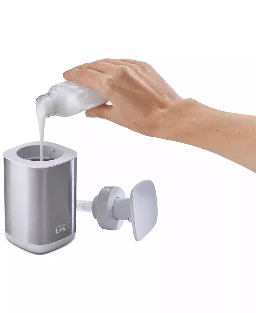 商品Joseph Joseph|Presto Hygienic Steel Soap Dispenser,价格¥125,第4张图片详细描述