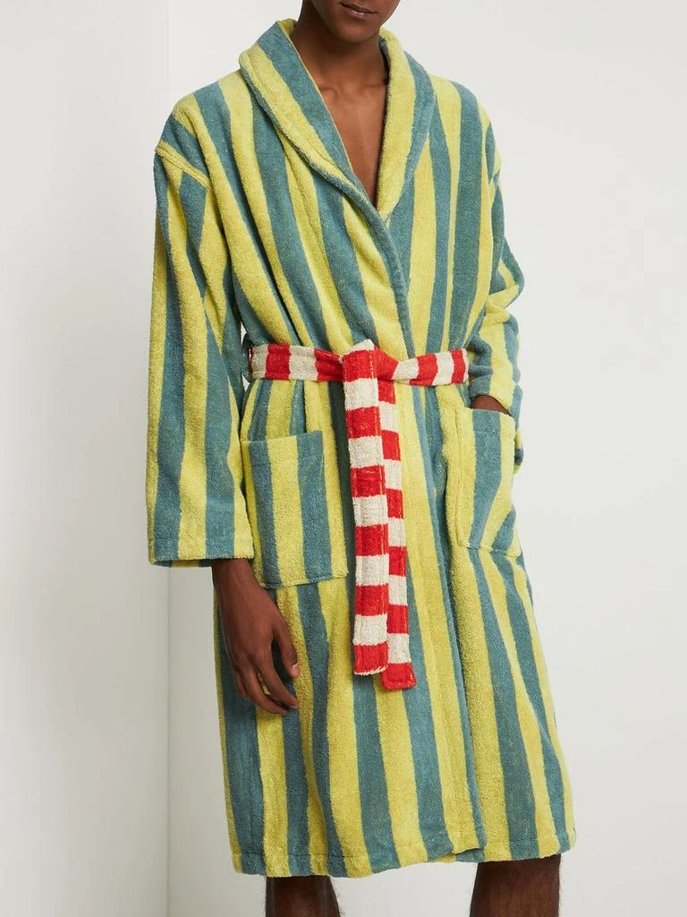 商品DUSEN DUSEN|Lime Stripe Bathrobe,价格¥1640,第2张图片详细描述