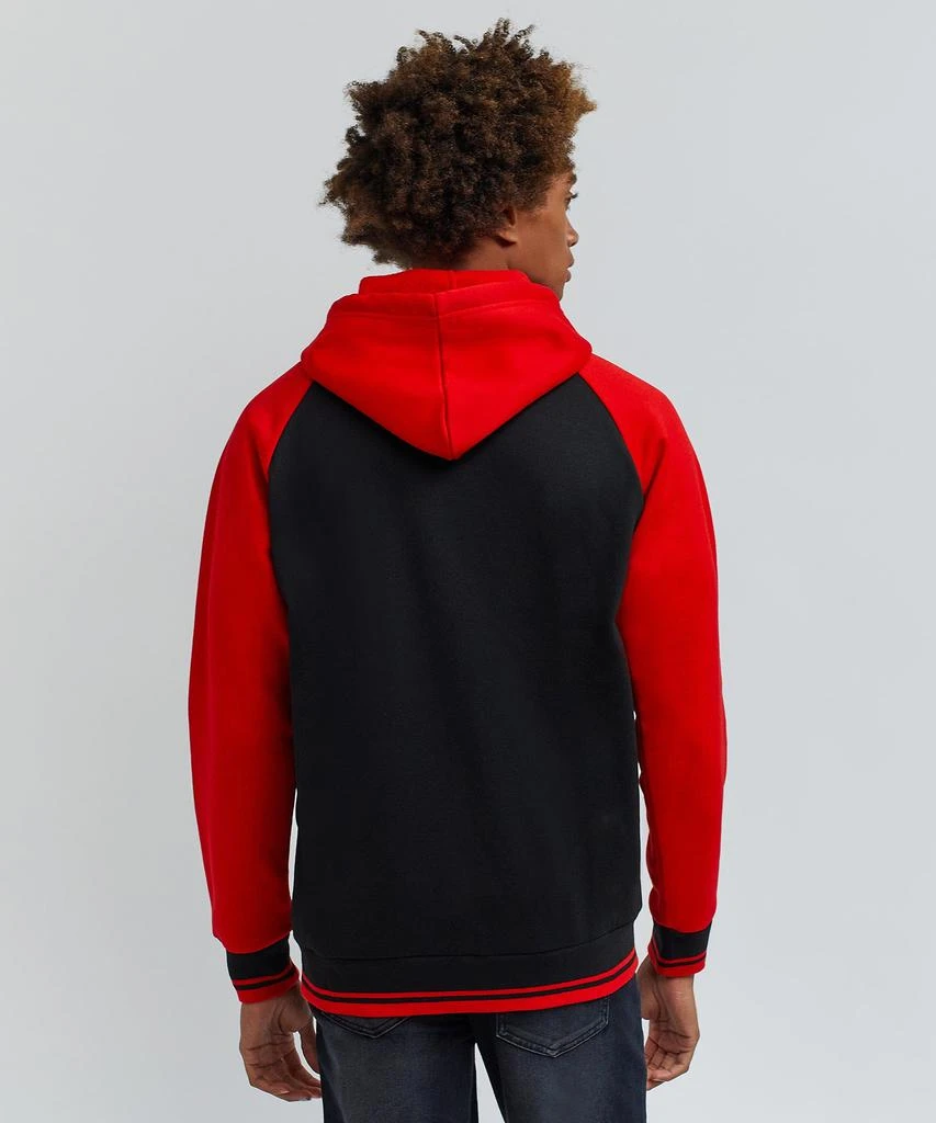 Nash Color Block Hoodie - Red 商品