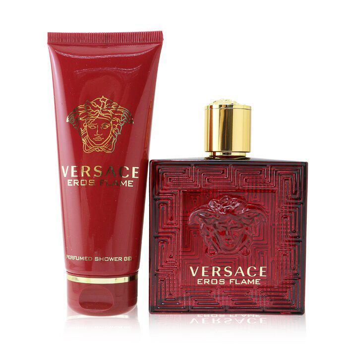 商品Versace|Versace 爱神火焰香氛套装：香水喷雾 EDP 100ml/3.4oz + 沐浴啫喱 100ml/3.4oz 2pcs,价格¥770,第1张图片