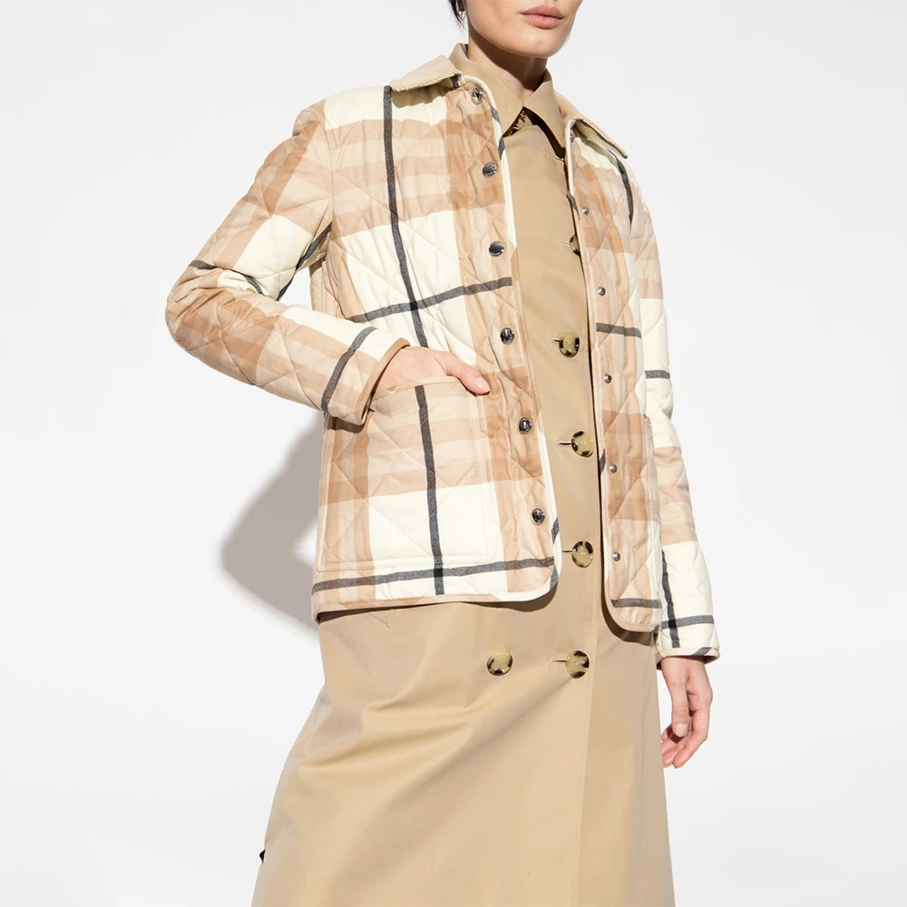 BURBERRY 白色女士棉服 8055438 商品