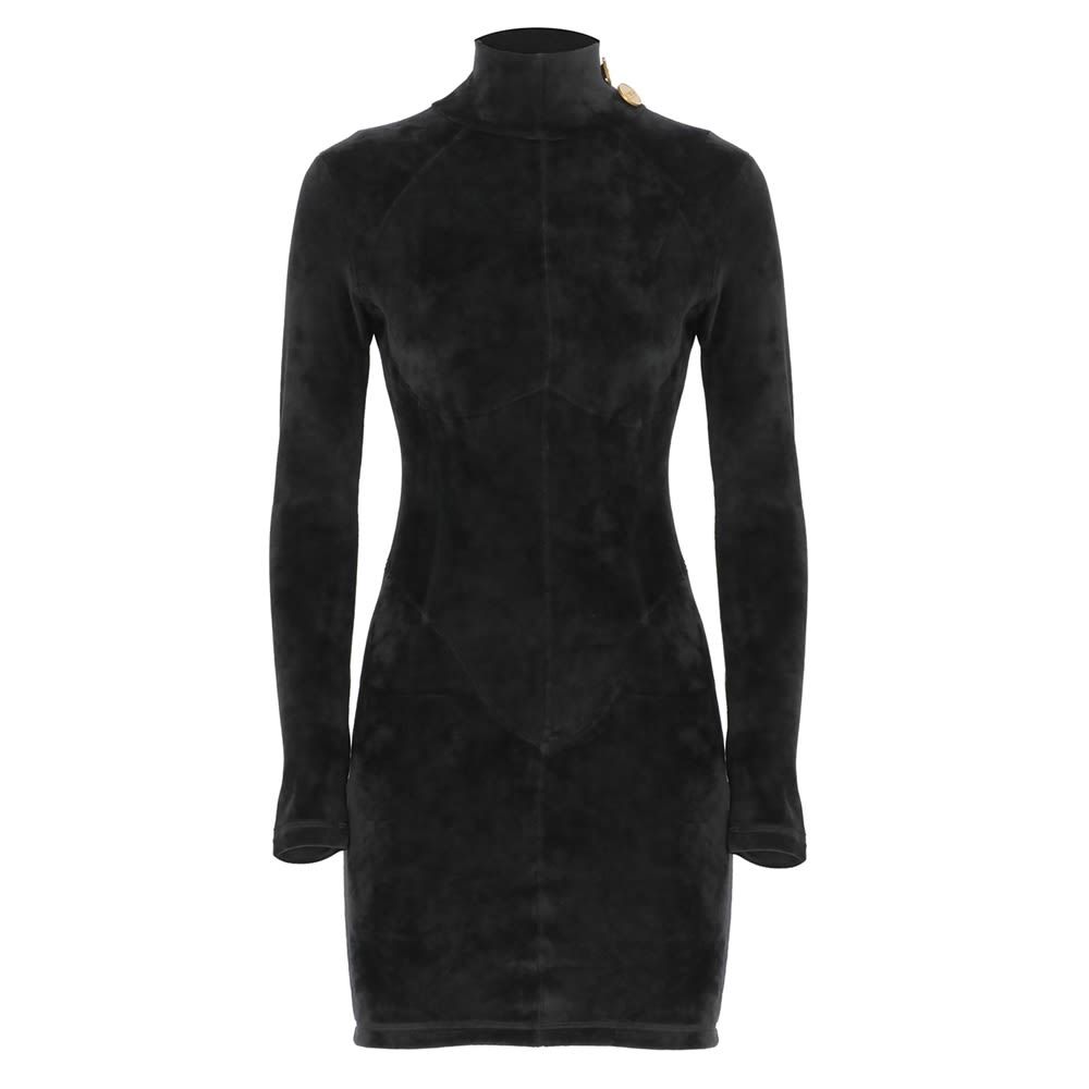 商品GCDS|GCDS 女士连衣裙 AI22W59040002 黑色,价格¥1204,第1张图片