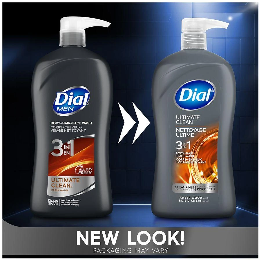 商品Dial|Men 3 in 1 Body Wash Ultimate Clean,价格¥73,第5张图片详细描述