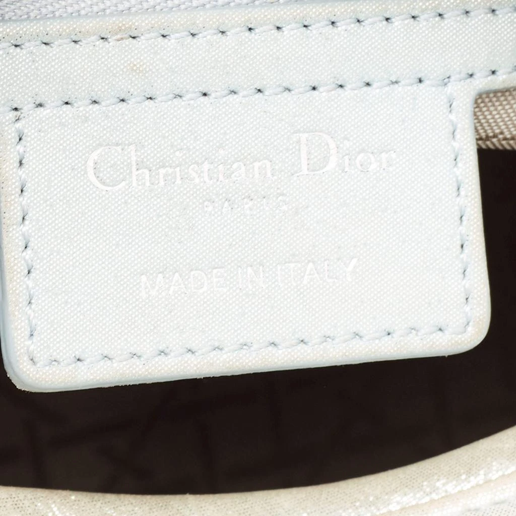 Dior Light Blue Shimmer Suede Medium Lady Dior Tote 商品