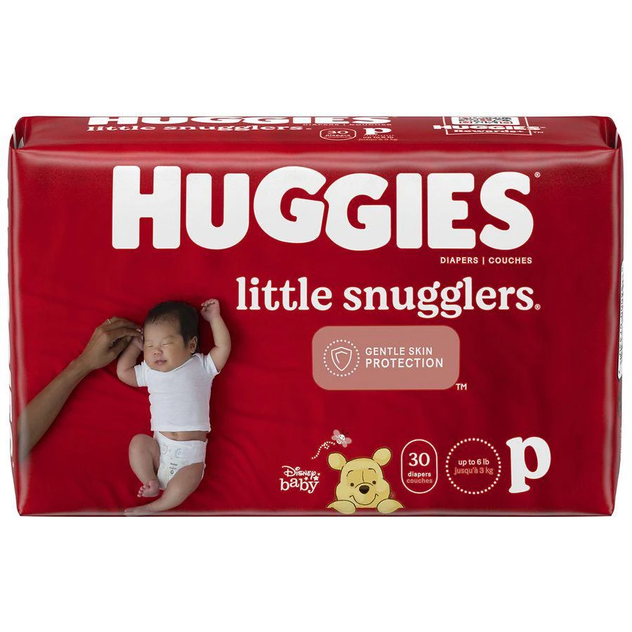 商品Huggies Little Snugglers|Baby Diapers Preemie,价格¥126,第3张图片详细描述