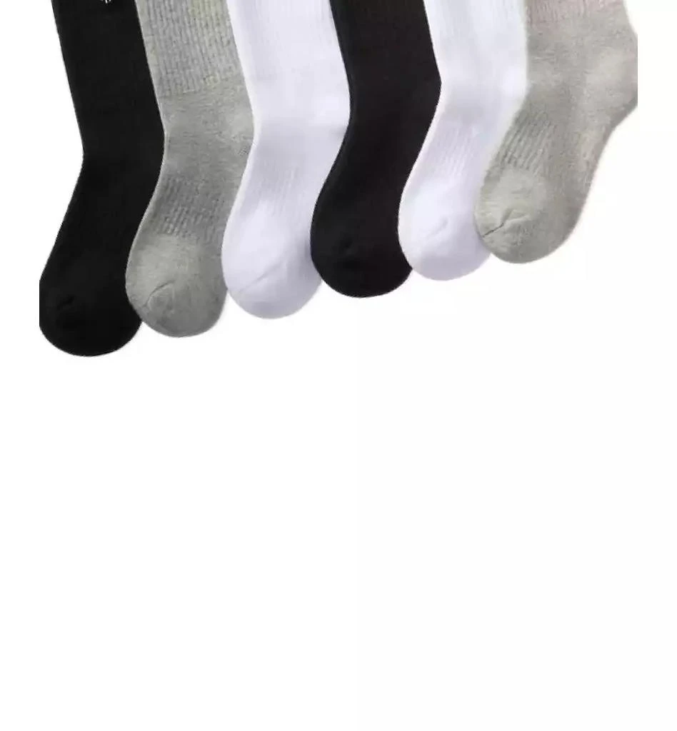 商品Ralph Lauren|Little & Big Boys Solid Crew Socks, 6-Pack,价格¥185,第3张图片详细描述