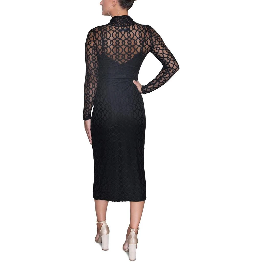 商品RACHEL Rachel Roy|Womens Lace Embroidered Sheath Dress,价格¥271,第2张图片详细描述