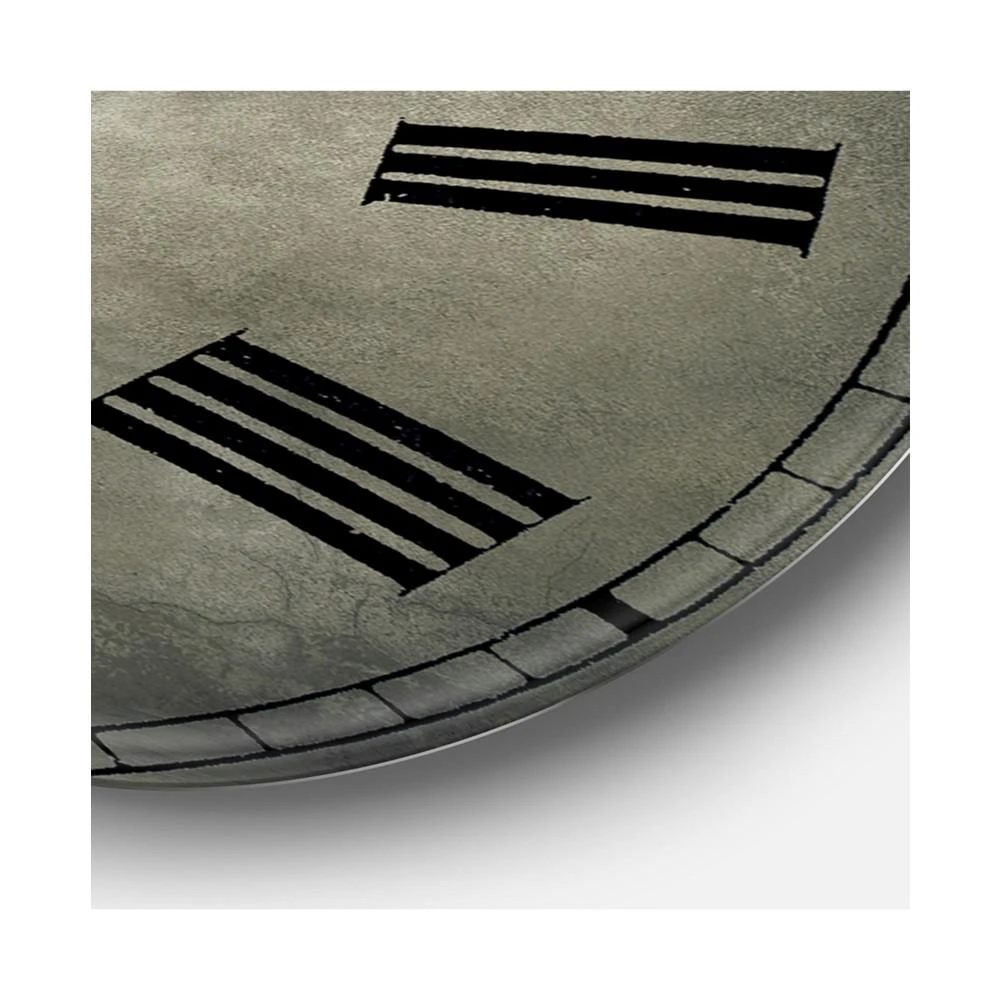 商品Designart|Believe Shadow III Oversized Cottage Wall Clock - 36" x 28" x 1",价格¥1489,第3张图片详细描述