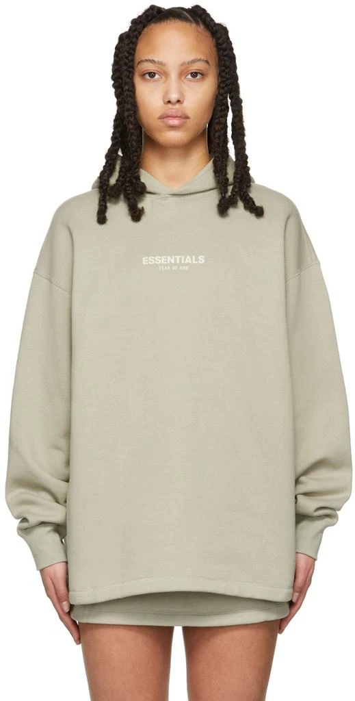 商品Essentials|Green Relaxed Hoodie,价格¥213,第1张图片