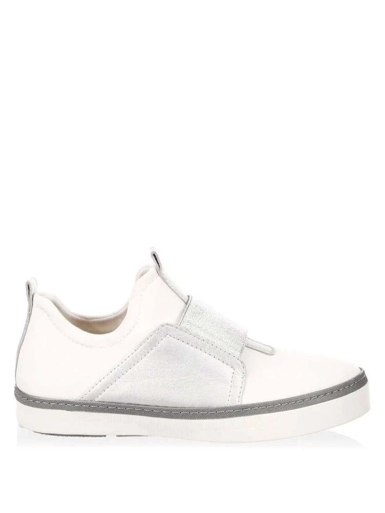 商品Stuart Weitzman|Stuart Weitzman - Wayfare Leather Sneakers,价格¥893,第5张图片详细描述