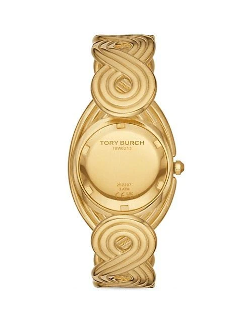商品Tory Burch|The Miller Goldtone Stainless Steel Bracelet Watch,价格¥2192,第2张图片详细描述