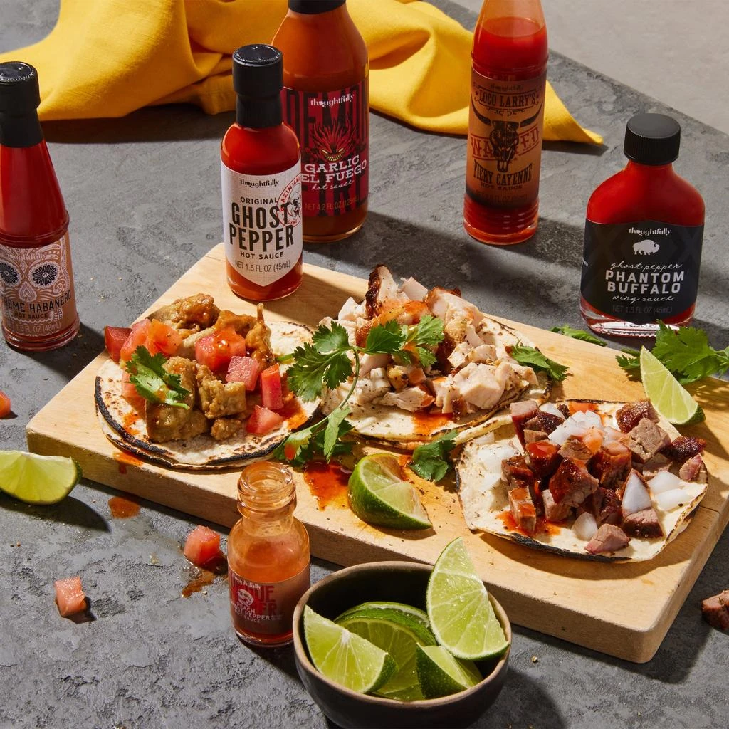商品Thoughtfully|Gifts, Hot Sauce Challenge Gift Set, Set of 10,价格¥357,第3张图片详细描述
