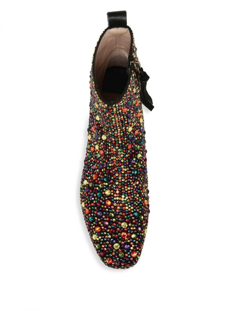 商品Stuart Weitzman|Stardust Suede Booties,价格¥18820,第4张图片详细描述