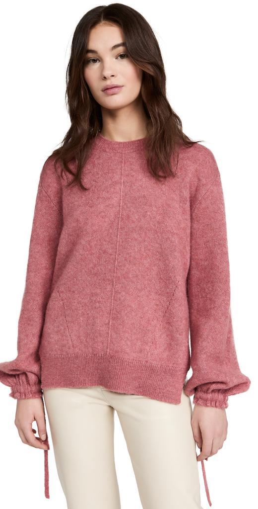 商品3.1 Phillip Lim|3.1 Phillip Lim 蓬松羊驼绒混纺褶饰袖口毛衣,价格¥932,第1张图片