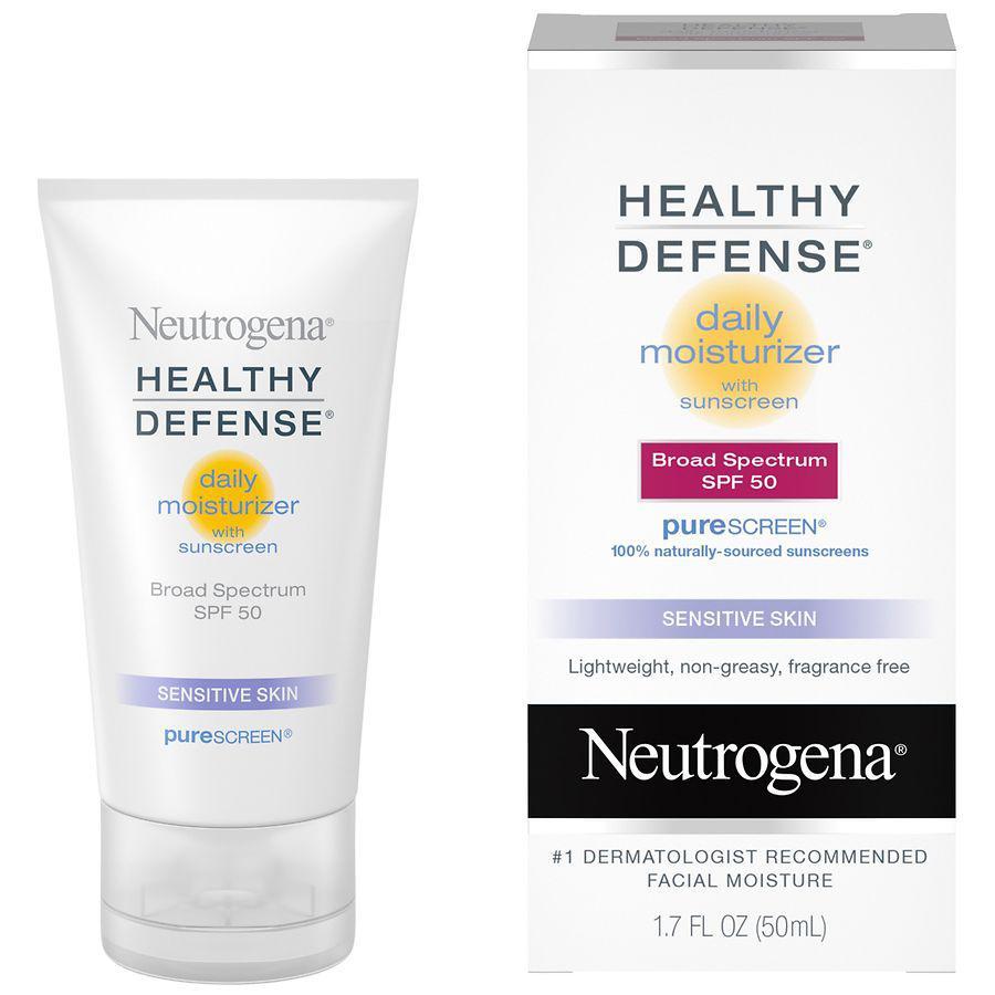 商品Neutrogena|Sensitive Moisturizer, SPF 50 Fragrance-Free,价格¥116,第5张图片详细描述
