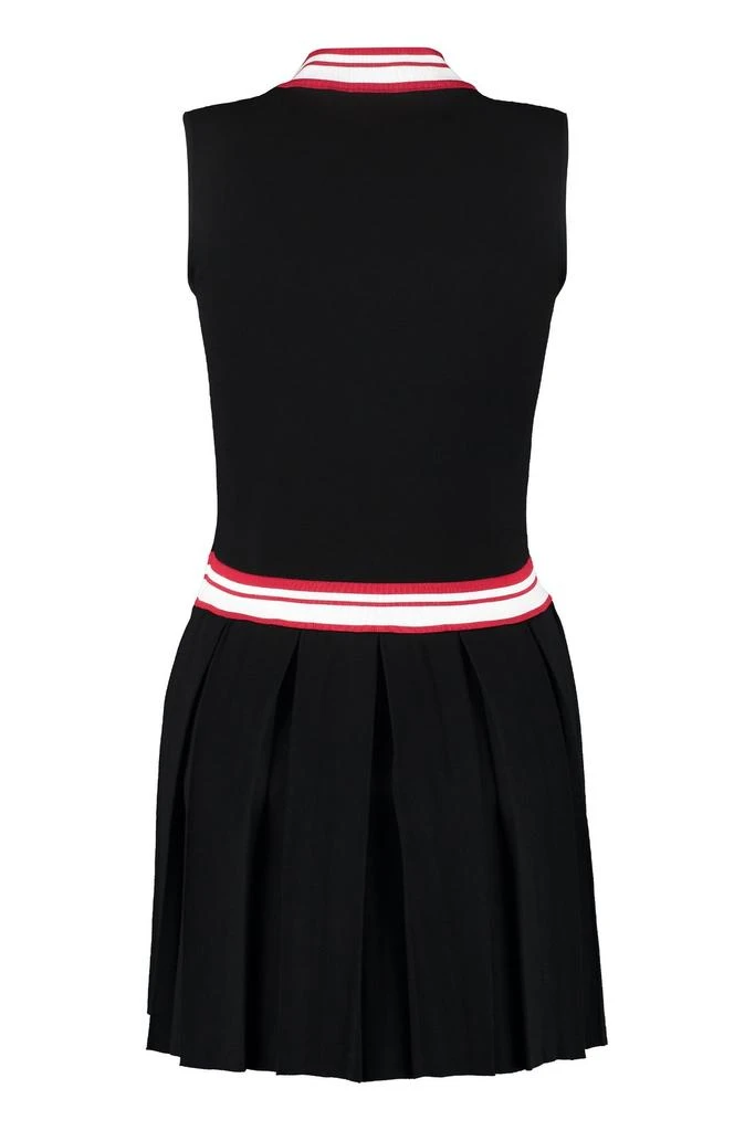 商品GCDS|GCDS Contrasting Trim V-Neck Tennis Dress,价格¥2984,第2张图片详细描述