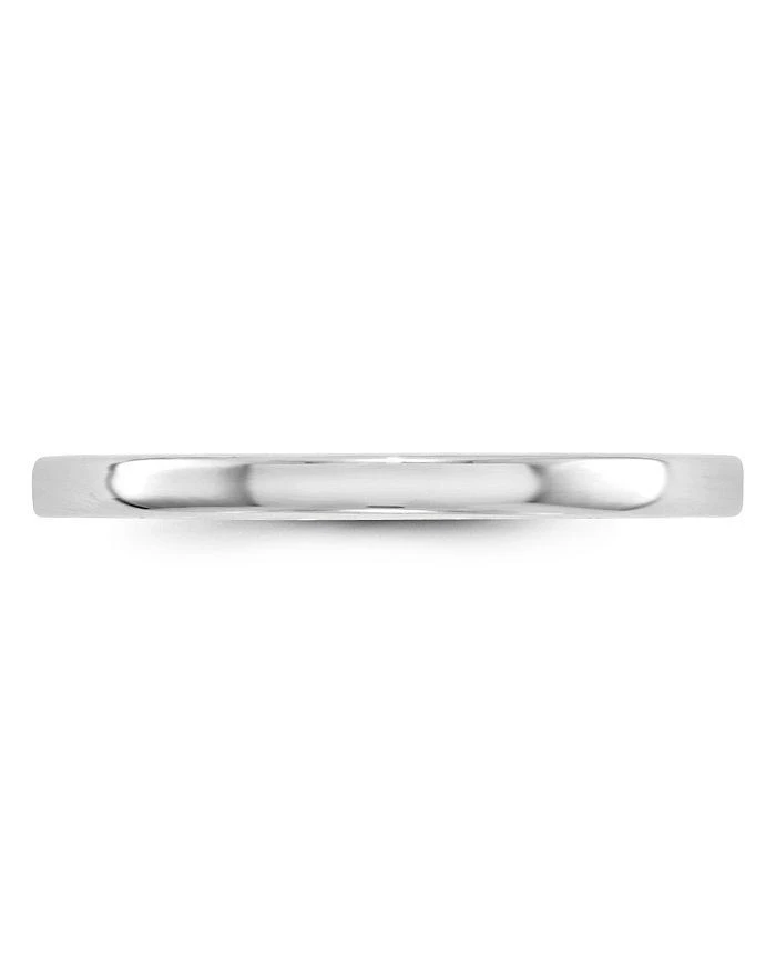 商品Bloomingdale's|Men's 2mm Lightweight Flat Band in 14K White Gold or Yellow Gold - Exclusive,价格¥3179,第2张图片详细描述