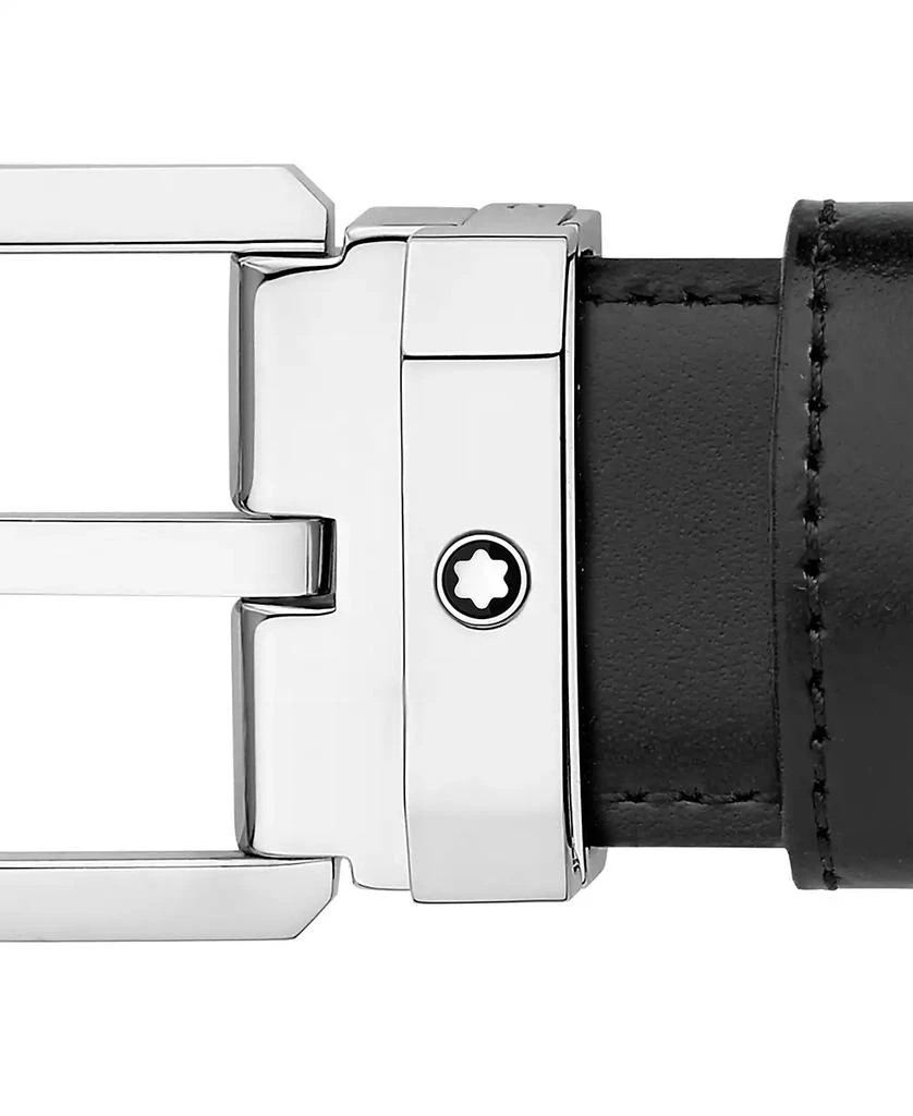 商品MontBlanc|Men's Pin-Buckle Leather Belt,价格¥2900,第3张图片详细描述