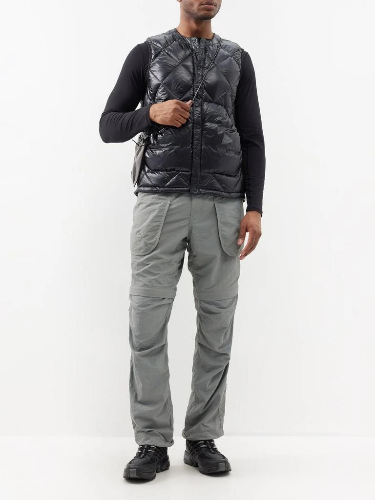 商品And Wander|Diamond-stitch quilted down gilet,价格¥1954,第2张图片详细描述