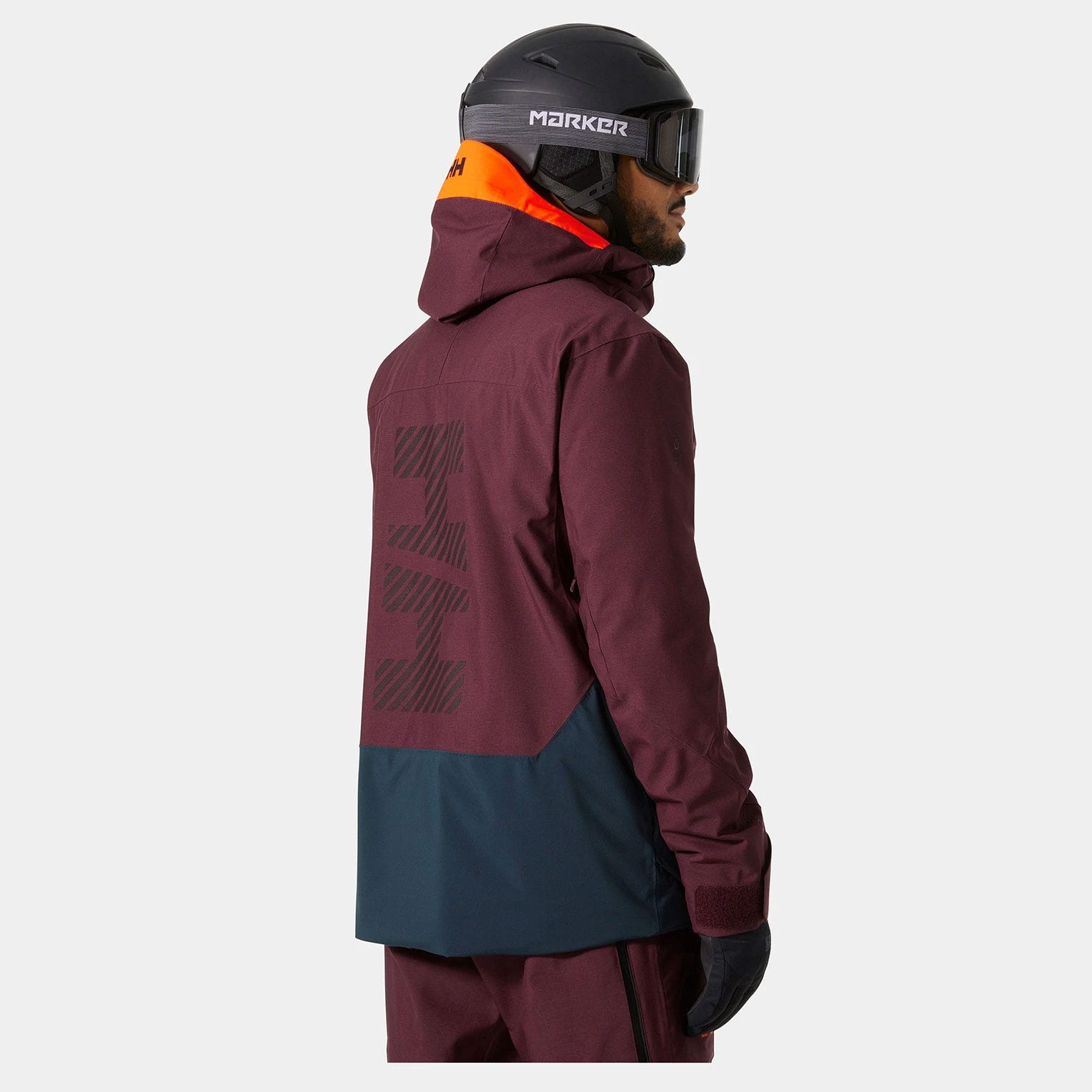 商品【商品预售7天】 Helly Hansen|Helly Hansen 男士户外滑雪服上装 65787574MIDNIGHT 黑色,价格¥3939,第3张图片详细描述