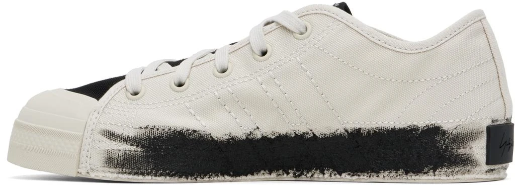 商品Y-3|Off-White & Black Nizza Lo Sneakers,价格¥1502,第3张图片详细描述