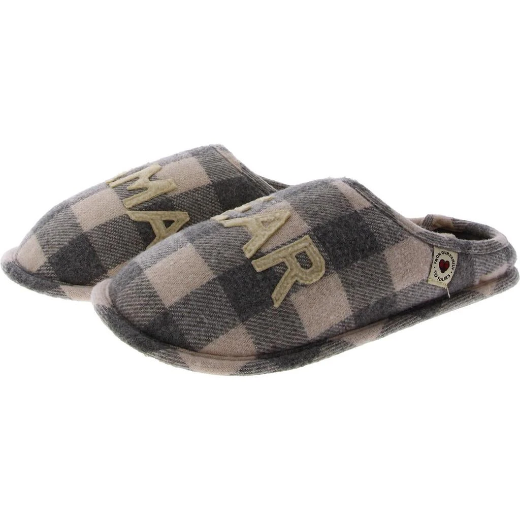 商品Dear Foams|Papa Bear Scuff Mens Faux Fur Slip On Loafer Slippers,价格¥182,第1张图片
