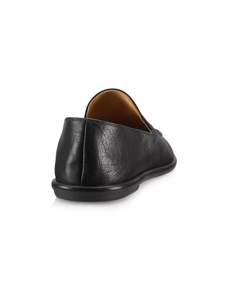 商品The Row|Canal Leather Loafers,价格¥7420,第3张图片详细描述