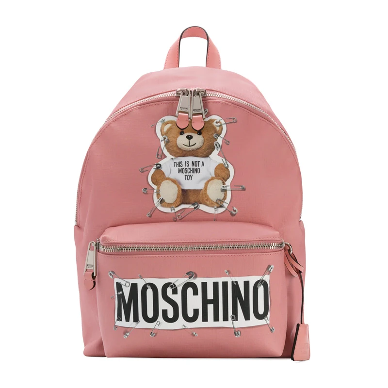 商品[国内直发] Moschino|Moschino 莫斯奇诺 女士大号泰迪熊背包  7A7632-8210-1147,价格¥3041,第1张图片