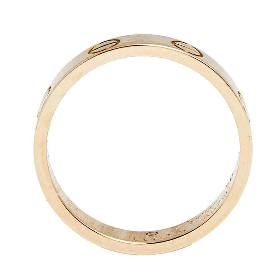 商品[二手商品] Cartier|Cartier Love 18K Rose Gold Narrow Wedding Band Ring Size 50,价格¥6890,第4张图片详细描述