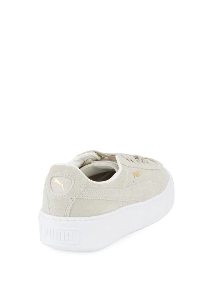 商品Puma|Leather Lace-Up Sneakers,价格¥301,第3张图片详细描述