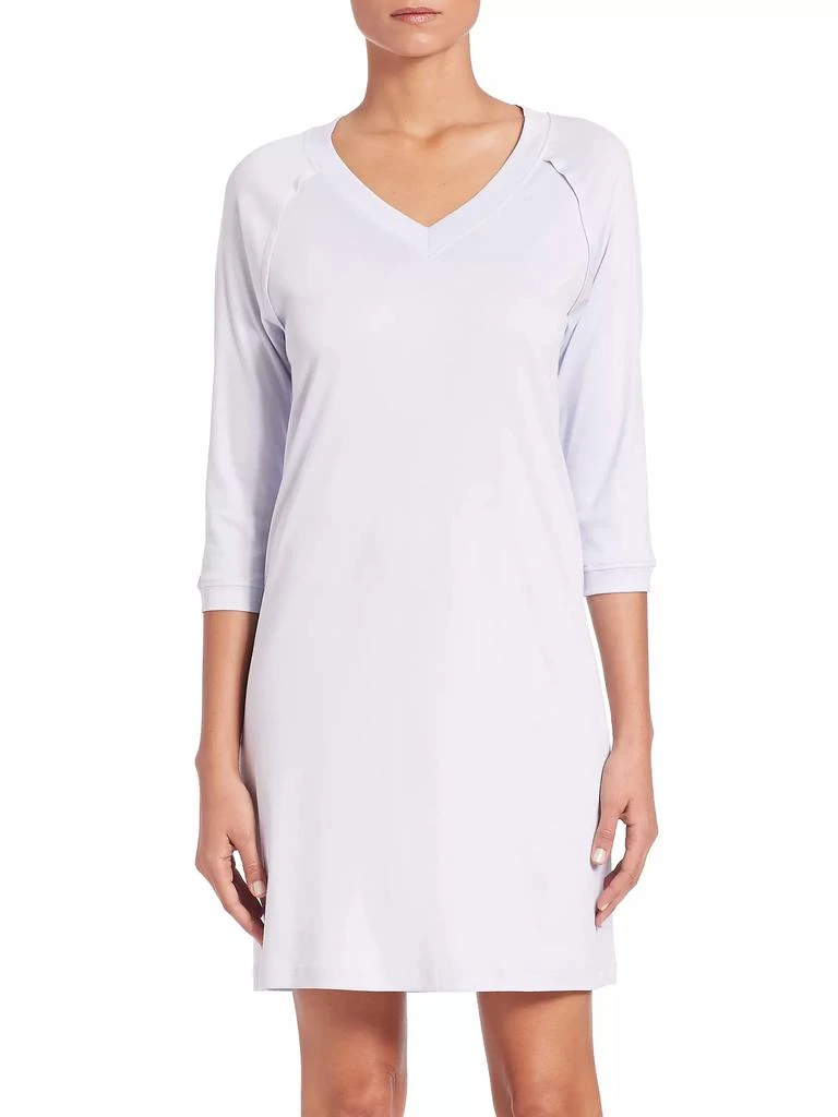 商品Hanro|Pure Essence Three-Quarter Sleeve Gown,价格¥1376,第1张图片