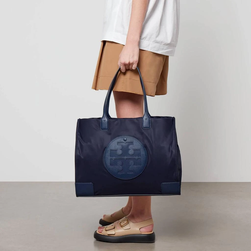 商品Tory Burch|Tory Burch Women's Ella Tote Bag - Tory Navy,价格¥2544,第2张图片详细描述