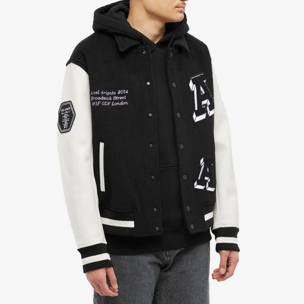 商品Axel Arigato|Axel Arigato Illusion Varsity Jacket,价格¥3058,第2张图片详细描述