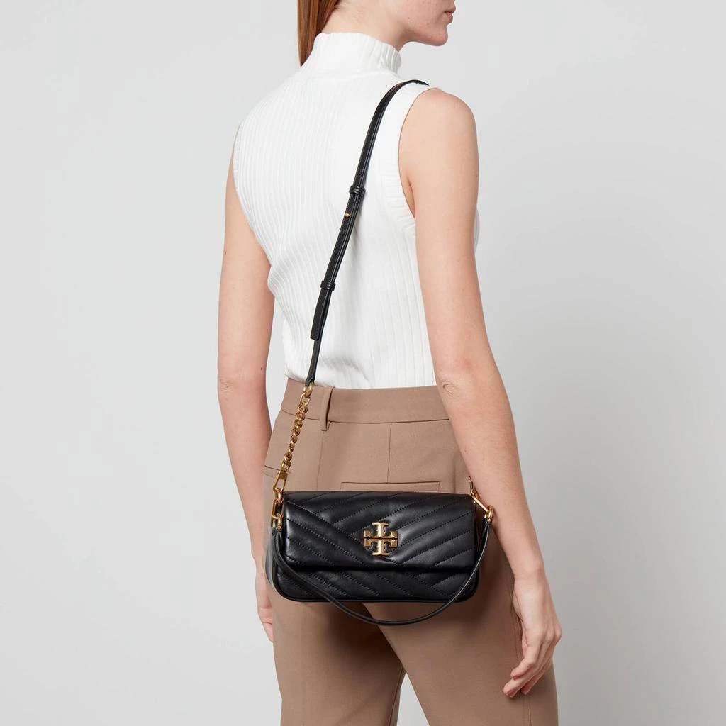 商品Tory Burch|Tory Burch Small Kira Chevron Leather Shoulder Bag,价格¥5239,第2张图片详细描述