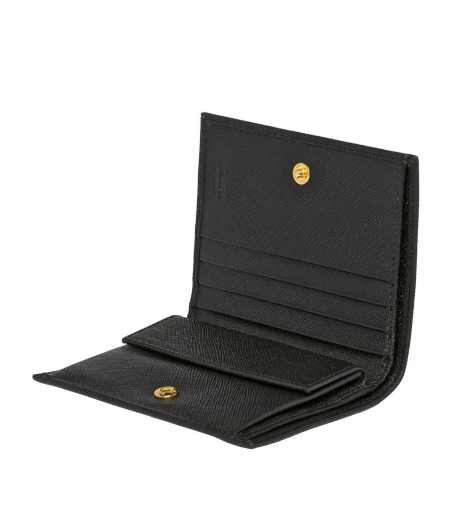 商品Prada|Small Saffiano Leather Bifold Wallet,价格¥5658,第5张图片详细描述