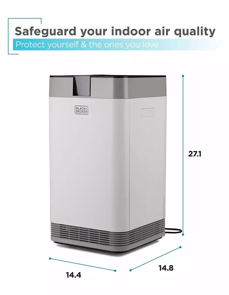 商品Black & Decker|Electrostatic Precipitator Air Purifier,价格¥2988,第2张图片详细描述