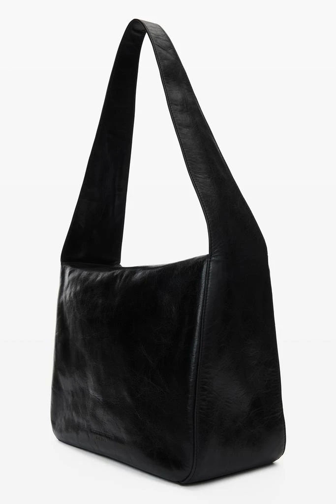 dome medium hobo bag in crackle patent leather 商品