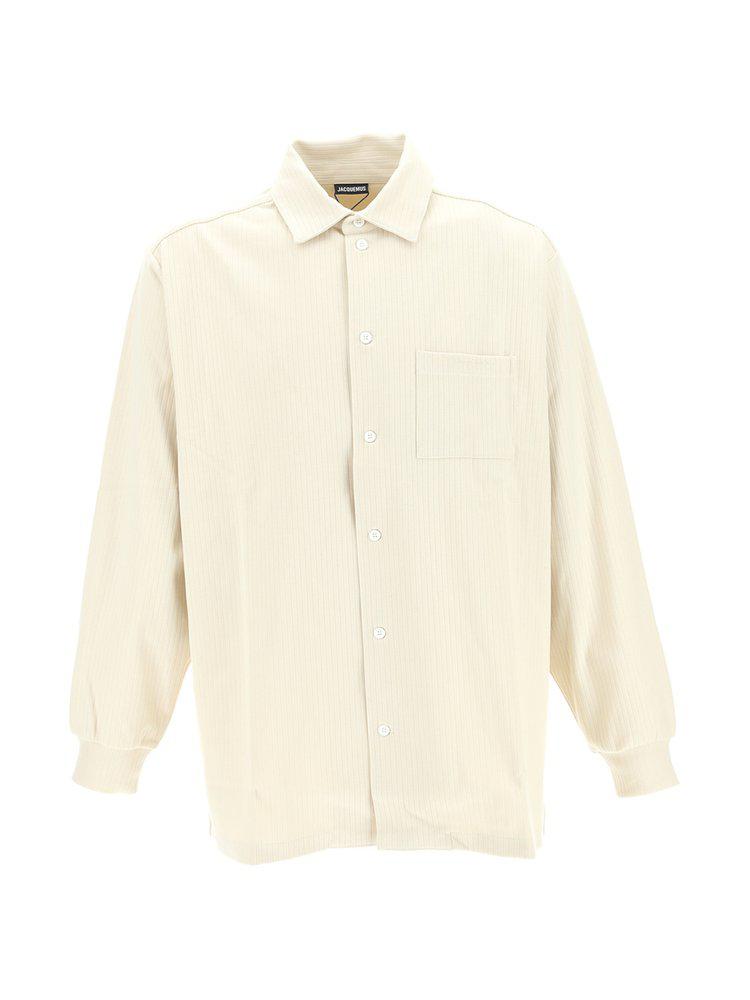 Jacquemus Button-Up Long Sleeve Shirt商品第1张图片规格展示